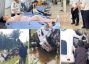 Ambulans Lapas Kotabumi Terjun ke Sungai Saat Antar Napi Cuci Darah, Empat Orang Terluka