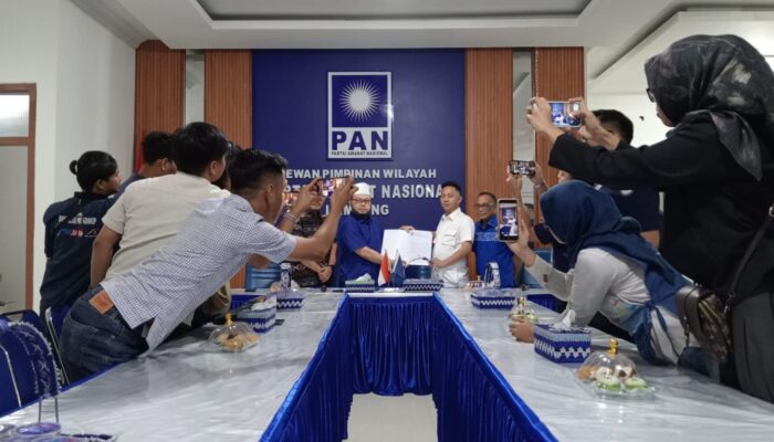 PAN Kunci Dukungan! Galang Putra Rahman Resmi Jadi Calon Tunggal Wakil Bupati Way Kanan