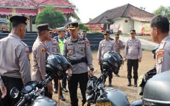Kapolres Way Kanan Tancap Gas! Apel Perdana AKBP Ramadhona Tekankan Disiplin, Soliditas, hingga Sidak Randis, Senpi dan Ruang Tahanan