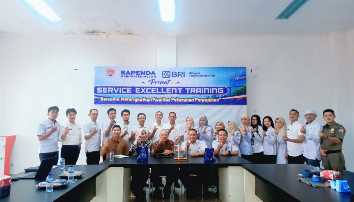 Tingkatkan Kualitas Pelayanan, BRI Tulang Bawang Gelar Service Excellent Training di Bapenda Mesuji